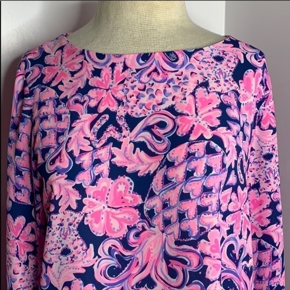 Lilly Pulitzer Langston in Indigo Love You Bunches - Picture 7 of 11